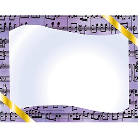 FLIPSIDE MUSIC CERTIFICATE BORDER COMPUTER (Set of 6)